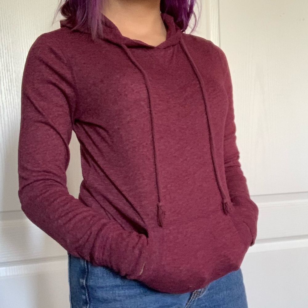 Aeropostal long sleeve sweater hoodie